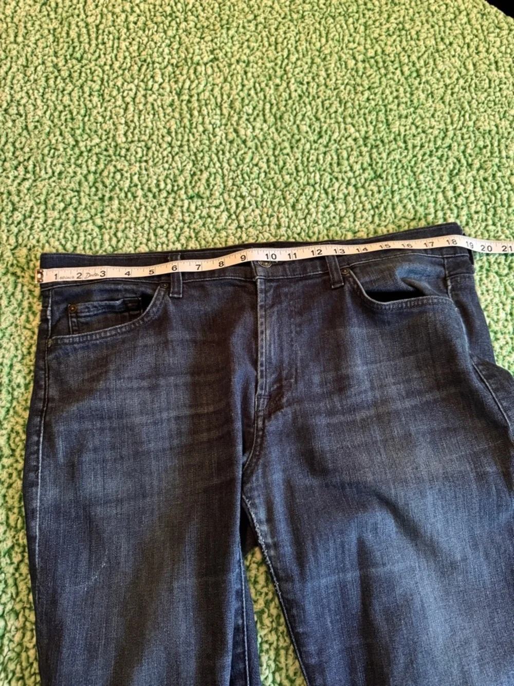 7 For All Mankind‎ Men's Dark Blue Straight Jeans Size 36